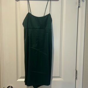 Altar’d State, a-line satin dress, M